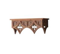 DTACBNEUZ Estante Flotante Estantes de Pared Retro Madera Maciza, estantes flotantes for Decoraciones, Estilo Vintage, for Sala Estar, Dormitorio, Oficina, Estante Decorativo(40 * 18 * 17cm)