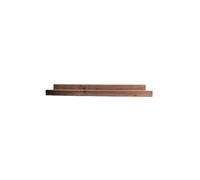DTACBNEUZ Estante Flotante Estantes flotantes montados en la Pared con Soportes Invisibles for Sala de Estar, Dormitorio, Cocina y baño(Bruin,Grande)