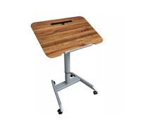 DTACBNEUZ Mesa rodante para Oficina Mesa elevadora de Madera Maciza pie y Plegable, sofá, mesita Noche, Mesa Ordenador Oficina Aprendizaje móvil, podio