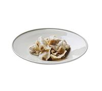 DTACBNEUZ plato hondo Plato hondo de cerámica, vajilla, plato desayuno, fruta, ensalada sólido, postre, cena, cocina, restaurante, casero(Grande)