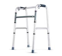 DTADYUO Armazón para Inodoro s para Personas Mayores Armazón para Caminar Plegable, Anciano geriátrico - Altura Ajustable: 75-93cm - Ayuda para Caminar Apoyabrazos Aleación de Aluminio Muleta andado