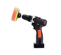 DTADYUO Pulidora de búfer de Pulido de automóviles, pulidora de búfer de automóvil de órbita aleatoria de 12V / 120W con Mango y Velocidad Variable, para pulir, lijar, encerar automóviles