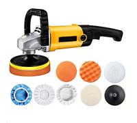 DTADYUO Pulidora Rotatoria diversa para Coche, Disco de 180mm, Velocidad Variable Orbital, 3000rpm, M14, pulidora de Suelo eléctrica, Herramienta de Cuidado de Pintura, máquina pulidora Resistente