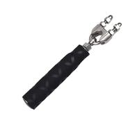 Dtaigou Abrazadera de manillar de motocicleta, abrazadera de luces auxiliares, soporte multifuncional ajustable para lámpara de viaje, reparación de luz, espejos de equitación, mujeres y hombres