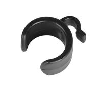 Dtaigou Abrazaderas para cable de micrófono, abrazaderas de cable de barra de horca, 20 piezas de flexibles ABS para estudio, soporte de cable seguro para micrófono, trípode, teléfono móvil,