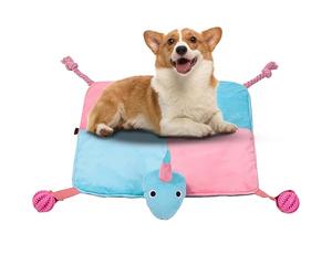 Dtaigou Alfombrilla para olfatear para perros, herramienta de juguete suave y colorida, página interactiva de alimentación para gatos, para el hogar, interiores y exteriores, perros, gatos, conejitos