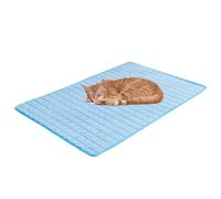 Dtaigou Alfombrilla Refrescante para Mascotas - Colchón Refrescante Canino - Base Impermeable Antideslizante 69x48 Cm Perritos Clima Caluroso Viaje Casa Exterior Interior Patio Jardín Transportín