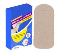Dtaigou Almohadillas para sudor para debajo de los brazos, almohadillas de sudor para mujeres, Almohadillas inferiores de 5x para mujeres de sudor, Patch de sudoración invisible Antitratirio para