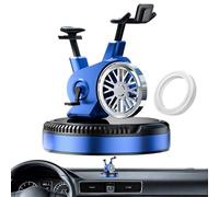 Dtaigou Ambientador solar | Ambientador giratorio para ciclo de motor, adorno de perfume interior de ciclo de motor para dormitorio, hogar