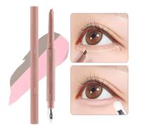 Dtaigou Barra Iluminadora Para Ojeras - Iluminador De Doble Color Para Lagrimal,2.5g Para Mujer Cosplay Fiesta Viaje | Fiesta Viaje Disfraz Teatro Eventos