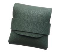 Dtaigou Bolsa de transporte para condones, bolsa de condones para bolso de mano, accesorios discretos para pequeños monederos, bolsa discreta para guardar y proteger de 3 a 4 preservativos, verde, ver