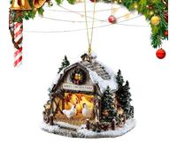 Dtaigou Decoraciones de Navidad para el Árbol - De Casa Acrílico 2D - Decoraciones Navideñas para Casa De Interior | para Decoración En Hogar Pared Ventana Coche Mochila Y Celebración De Vacaciones
