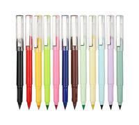 Dtaigou Forever Pencil - Lápiz sin fin | Herramienta de escritura para siempre, 12 piezas, sin necesidad de afilar, para estudiantes de oficina, niños, escuela en casa
