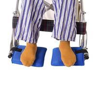 Dtaigou Funda para reposapiés para silla de ruedas | 1 par de accesorios y antideslizantes - Accesorio para reposapiés para silla de ruedas, para ancianos, discapacitados, patio, césped, al