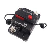Dtaigou Interruptor Automático,12-48V 30A-80A Accesorios Electrónicos Impermeables,Interruptor Para Motor De - Para Batería De RV Solar Audio Barcos Cableado ATV Electrónica Generador Casa Hogar Auto