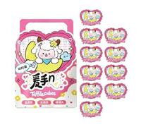 Dtaigou Paquete De Calentadores para Manos Y Pies | 10 Piezas Paquetes De Larga Duración Activados por Aire para Dedos Y Cuerpo | Activación Rápida Calentador de Pies de Exterior | para Escuela