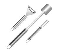 Dtaigou Pelador De Maiz | Desgranador De De Acero Inoxidable - Herramienta Ergonómica Peladora Para Camping Salchichas Comida Frutas Preparación