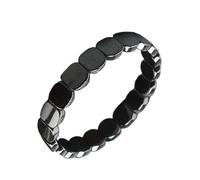 Dtaigou Pulsera de hematita para hombre, recupera la confianza, para uso diario a la moda, recupera tu confianza y motivación innatas, arraigada y fortalecida en la vida diaria