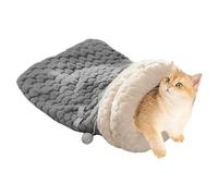 Dtaigou - Saco de Dormir para Gatos, Cama Suave y cálida para Dormir | Cerrado para Conejo pequeño Animal | para salón, Dormitorio, balcón y mesita de Noche