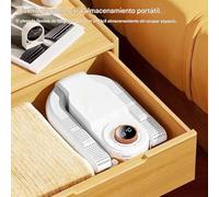 Dtaigou Secador de Zapatos,Desodorizante Secazapatos para Botas de Trabajo - Secado Rápido Con Temporizador Para Zapatillas Deportivas Calzado De Guantes De Cuero Zapatillas Viajes