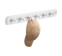 Dtaigou Soporte de pared para perchero, soporte deslizante para pala de bádminton, organizador de raquetas de pickleball, para el hogar, apartamento, gimnasio, escuela, área comercial