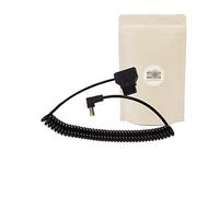 DTAP Cable Trenzado Derecho D-Tap Male a DC 12V 5.5 x 2.1 BMCC Blackmagic DSLR 40 cm Conector de Accesorios de cámara - 130 cm