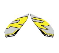 DTASMBD Adhesivo para Depósito Combustible Lateral Motocicleta para S1000R S 1000 R S 1000R 2021 2022 2023 2024 Adhesivo Protector Almohadilla Adhesivo para Tanque(Oro)