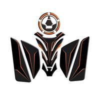 DTASMBD Adhesivo Protector De Depósito De Combustible Lateral para Motocicleta para Kawasaki Z750 Z 750 Z1000 Z 1000 Protector De Depósito Adhesivo para Tanque(Naranja)