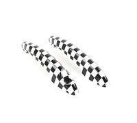 DTASMBD Cubierta Manija Puerta 2 Embellecedores Para Manillas De Puerta Para MINI Para Cooper S JCW R55 R56 R57 56 57 Fundas Decorativas Exterior Delantero Embellecedor Exterior Coche(Color 4,Frente)