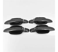 DTASMBD Cubierta Manija Puerta Cubierta Para Manija De Puerta Exterior Auto Para Q5 2008 2009 2010 2011-2014 2015 2016 Decoración Embellecedores Protector Embellecedor Exterior Coche(negro 3)