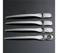 DTASMBD Cubierta Manija Puerta Cubierta Para Manija De Puerta Exterior Coche Para PEUGEOT 2008 3008 207 308 407 Para CITROEN C4 C6 Protección Embellecedores Embellecedor Exterior Coche