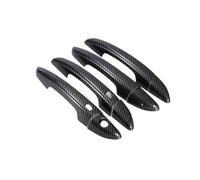 DTASMBD Cubierta Manija Puerta Cubiertas Para Manijas De Puerta Exteriores Para Hyundai Para Sonata 2015-2018 Y 2019 Embellecedores Volante A La Izquierda Embellecedor Exterior Coche(negro 2)