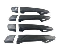 DTASMBD Cubierta Manija Puerta Cubiertas Para Manijas Puerta Exteriores Para Lexus ES ES300h ES350 ES250 ES200 GS GS350 GS450h 2012-2017 Embellecedores Adhesivo Embellecedor Exterior Coche(negro 3)