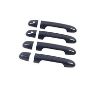DTASMBD Cubierta Manija Puerta Embellecedor De Manija Exterior Puerta Para Kia Para Forte Para Cerato 2009 2010 2011 2012 2013 Protector Cubiertas Decorativas Embellecedor Exterior Coche(negro 1)