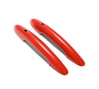 DTASMBD Cubierta Manija Puerta Embellecedor Para Manija De Puerta Coche Para MINI Para Cooper S JCW F56 F57 ADHESIVO Decorativo Estilo Embellecedor Exterior Coche(Color 6,Con agujero y luz)