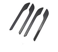DTASMBD Cubierta Manija Puerta Embellecedor Para Manijas De Puerta Coche Para Tesla Para Model 3 Y Cubiertas Decorativas Adhesivo Embellecedor Exterior Coche(negro 2)