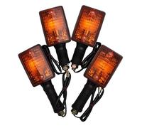 DTASMBD Indicadores Intermitentes Intermitentes Delanteros O Traseros Para Motocicleta Para YAMAHA GT80 GTMX IT125 IT200 IT250 IT400 IT 400 250 200 125 1973-1986 Moto Indicador Señal Giro