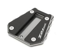 DTASMBD Motocicleta Extensión Soporte Almohadillas para Pata De Cabra De Motocicleta para Benelli TRK 702X TRK702X 2022-23 TRK502X TRK 502X 2017-2022 Aballete Almohadilla(Titanio)