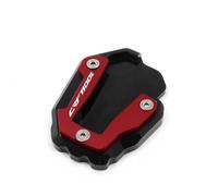 DTASMBD Motocicleta Soporte Almohadilla para Caballete Lateral De Motocicleta para HO&NDA CRF1100L CRF 1100 L Africa Twin CRF1100 L 20-23. Extensión De Placa De Pata Aballete Almohadilla(Rojo 1)