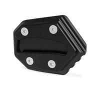 DTASMBD Motocicleta Soporte Moto Caballete Lateral Almohadilla De La Placa para Kawasaki W800 W650 W400 W 800 650 400 2019-2023 Pie Almohadillas Kickstand Soporte Aballete Almohadilla(Negro)