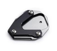 DTASMBD Motocicleta Soporte Motocicleta Pie Lado Stand Placa para Morini XCape 650 X-Cape 650 650X 2022 2023 Extensión Kickstand Pad Soporte Stand Aballete Almohadilla(Titanio)