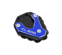 DTASMBD Motocicleta Soporte para Pata De Cabra Lateral De Motocicleta para HO&NDA CL500 300 23-24 Silver Wing GT 400 600 01-17. Placca Di Estensione per Pata Di Cabra. Aballete Almohadilla(Azul 2)