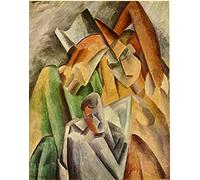 DTAUPREB Pablo Picasso Cuadro Abstracto DIY Pintura por Números Kits para Adultos y Niños Pintura al Óleo Regalo Arte