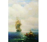 DTAUPREB Pintura por números para adultos y niños After The Storm DIY pintura al óleo kits digitales sobre lienzo decoración Ivan Aivazovsky