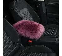 DTBAIHUIBIN Protector Reposabrazos Coche para Seat Alhambra II (2010-), Apoyabrazos del Coche Cubierta de Protección Cojín de Apoyabrazos de Coche,Dark Purple