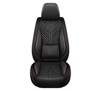 Dtbdfak Asiento Coche Fundas para Geely Todos Los Modelos para Geometry C para Atlas para Coolray para Emgrand EC7 para Tugella Cubierta Asiento Cuero PU(Black 1 Seat)