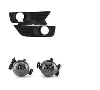 Dtbdfak Luz Antiniebla Delantera Para Ford Para Enfoque MK2 2004-2010 | Conjunto Lámpara Antiniebla LED Cubiertas Faros Marco Lámparas Kit Interruptor Cable Parrilla Luces(Halogen and covers)
