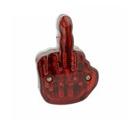 Dtbdfak luz trasera de motocicleta Luz LED Para Dedo Medio, Luz Trasera De Freno, Luz Trasera De Matrícula Moto Luces Traseras