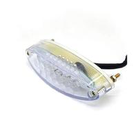 Dtbdfak luz trasera de motocicleta Para ATV Para LTZ Para King Para Quad Para Runner DR Para DRZ 650 400 LT Para Motocicleta Luz De Freno Trasera LED 12 V Moto Luces Traseras(Clear)