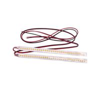 Dtbdfak luz trasera de motocicleta Tira de luces LED 652F para espejo retrovisor de coche, luces de giro, lámpara DRL de circulación diurna Moto Luces Traseras(18cm)